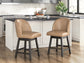 Neymorton UPH Swivel Barstool (2/CN)