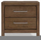 Cabalynn King Upholstered Bed with Mirrored Dresser and Nightstand