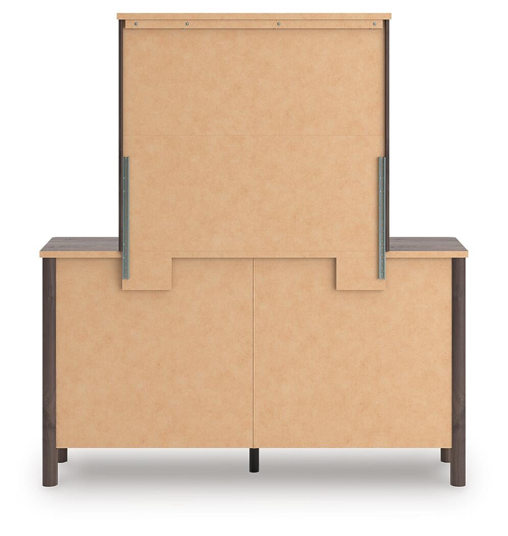 Pamytta Full Panel Bed, Dresser, Mirror and Nightstand