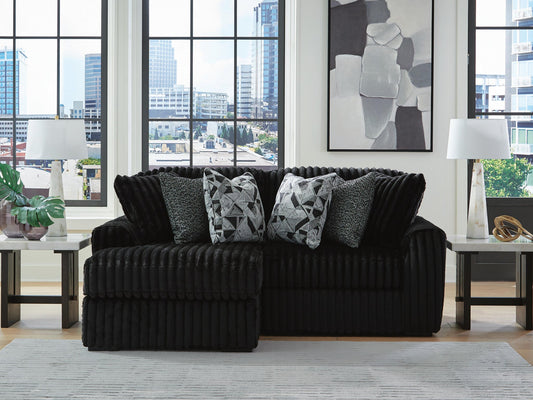 Midnight-Madness 2-Piece Sectional with Chaise