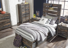 Load image into Gallery viewer, Drystan  Panel Bed With 2 Storage Drawers
