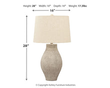 Load image into Gallery viewer, Layal Paper Table Lamp (1/CN)
