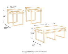 Load image into Gallery viewer, Laney Occasional Table Set (3/CN)
