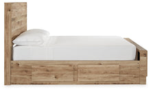 Load image into Gallery viewer, Hyanna Full Panel Bed with 2 Side Storage
