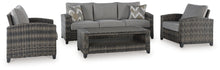 Load image into Gallery viewer, Oasis Court Sofa/Chairs/Table Set (4/CN)
